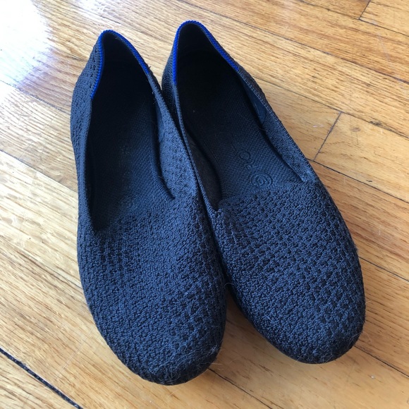 rothys black loafer